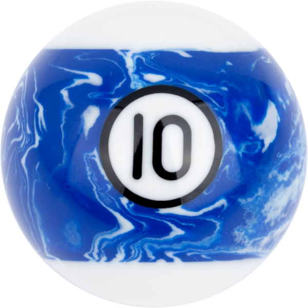 White Marble Replacement Ball - #10